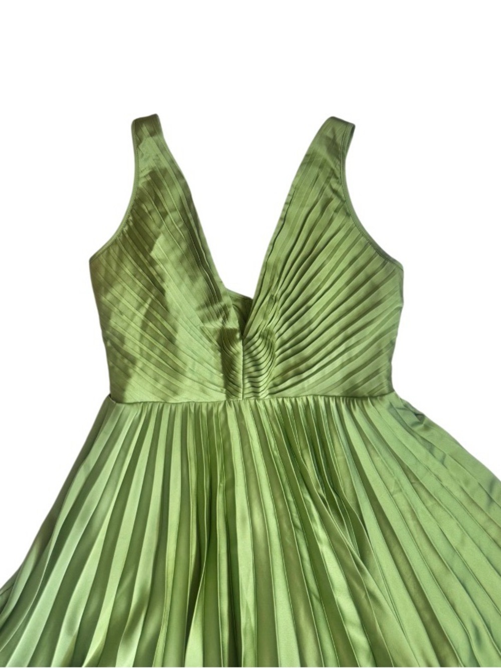 Abercrombie & Fitch satin Giselle dress women’s size MT medium - Picture 3 of 17